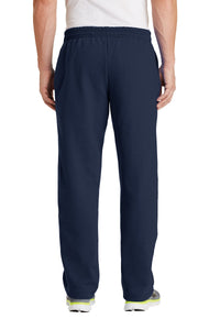 Port & Co Core Fleece Sweatpant with Pockets - Navy Back