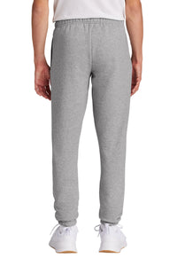 Port & Co Core Fleece Sweatpant PC78SP - Athletic Heather Back