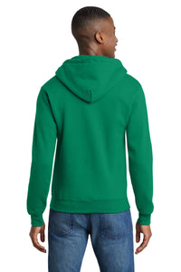 Port & Co Core Fleece Full-Zip Hooded Sweatshirt - Kelly Back