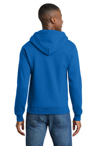 Port & Co Core Fleece Full-Zip Hooded Sweatshirt - Royal Back