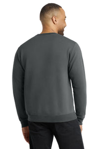 Port & Co Core Fleece Crewneck Sweatshirt - Charcoal Back