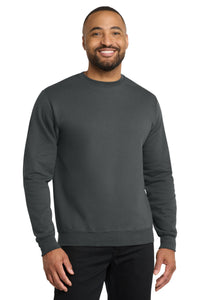 Port & Co Core Fleece Crewneck Sweatshirt - Charcoal