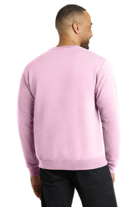 Port & Co Core Fleece Crewneck Sweatshirt - Cherry Blossom Back