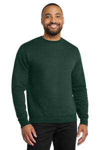 Port & Co Core Fleece Crewneck Sweatshirt - Dark Green