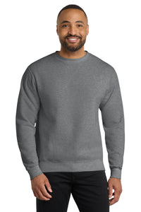 Port & Co Core Fleece Crewneck Sweatshirt - Graphite Heather