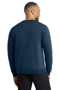 Port & Co Core Fleece Crewneck Sweatshirt - Navy Back