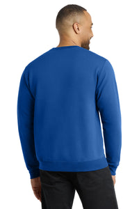 Port & Co Core Fleece Crewneck Sweatshirt - Royal Back