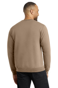 Port & Co Core Fleece Crewneck Sweatshirt - Sand Back