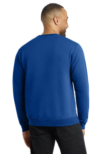Port & Co Core Fleece Crewneck Sweatshirt - True Royal Back