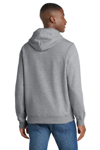 Port & Co Fan Favorite Fleece Pullover Hooded Sweatshirt - Athletic Heather Back