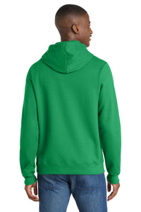 Port & Co Fan Favorite Fleece Pullover Hooded Sweatshirt - Athletic Kelly Back