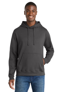 Port & Co Fan Favorite Fleece Pullover Hooded Sweatshirt - Charcoal
