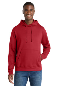 Port & Co Fan Favorite Fleece Pullover Hooded Sweatshirt - Team Cardinal