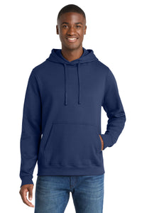 Port & Co Fan Favorite Fleece Pullover Hooded Sweatshirt - Team Navy