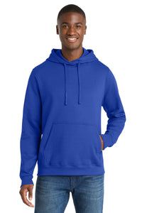 Port & Co Fan Favorite Fleece Pullover Hooded Sweatshirt - True Royal