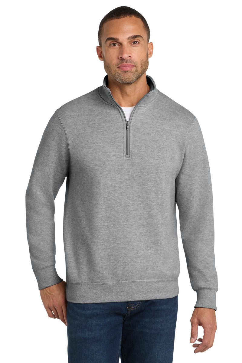 Port & Co Fan Favorite Fleece 1/4-Zip Pullover Sweatshirt