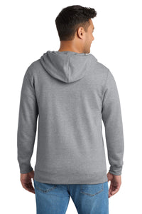 Port & Co Fan Favorite Fleece Full-Zip Hooded Sweatshirt - Athletic Heather Back