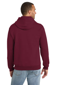 Port & Co Tall Essential Fleece Pullover Hooded Sweatshirt - Cardinal Back