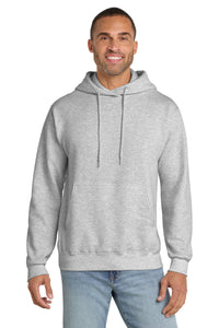 Port & Co Essential Fleece Pullover Hooded Sweatshirt - Ash