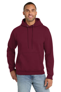Port & Co Essential Fleece Pullover Hooded Sweatshirt - Cardinal
