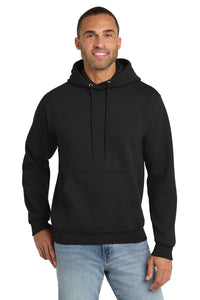 Port & Co Tall Essential Fleece Pullover Hooded Sweatshirt - Jet Black