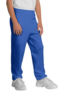 Port & Co Youth Core Fleece Sweatpant - Royal