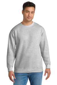 Port & Co Essential Fleece Crewneck Sweatshirt - Ash