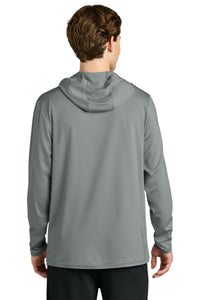 Richardson Clutch Long Sleeve Hoodie RA7110LSH - Grey Back