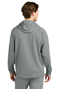 Richardson Charge Performance Fleece Long Sleeve Hoodie RA7200LSH - Grey Back