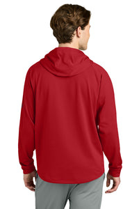 Richardson Charge Performance Fleece Long Sleeve Hoodie RA7200LSH - Red Back