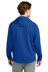 Richardson Charge Performance Fleece Long Sleeve Hoodie RA7200LSH - Royal Back