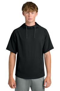 Richardson Charge Performance Fleece Short Sleeve Hoodie RA7200SSH - Black