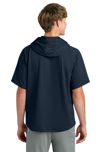 Richardson Charge Performance Fleece Short Sleeve Hoodie RA7200SSH - Navy Back