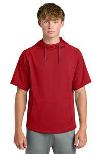 Richardson Charge Performance Fleece Short Sleeve Hoodie RA7200SSH - Red