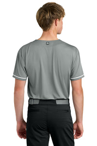 Richardson Select 2-Button Baseball Jersey RA7910 - Grey Back