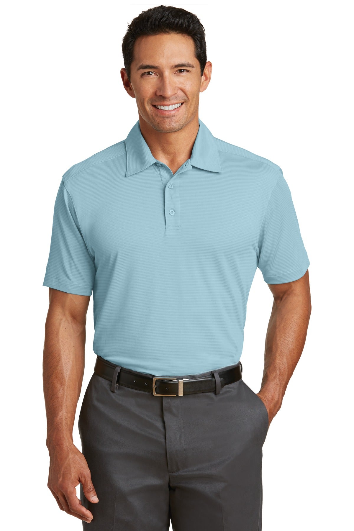 DISCONTINUED Red House - Ottoman Performance Polo - RH51 - Soft Blue