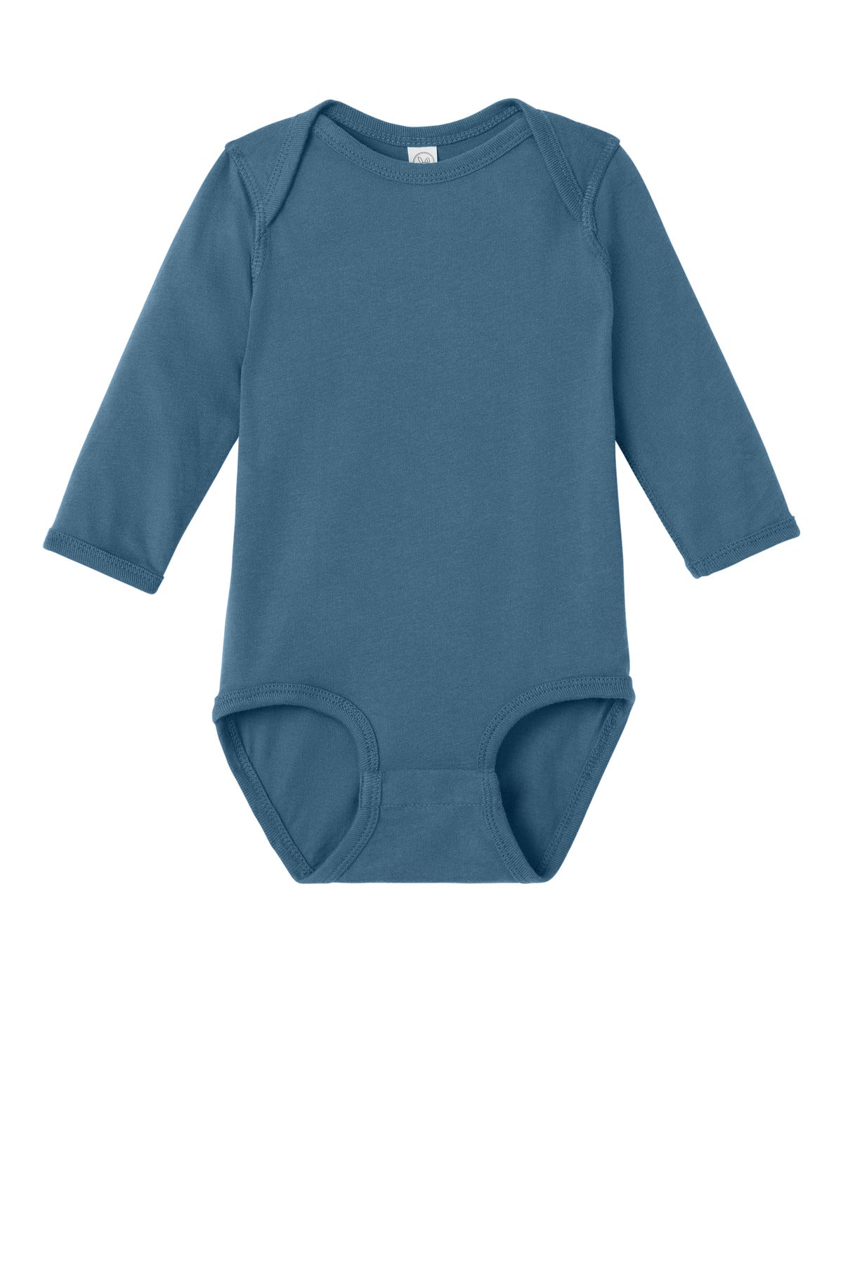 Rabbit Skins Infant Long Sleeve Jersey Bodysuit RS4421 - Indigo