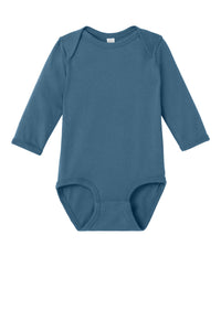 Rabbit Skins Infant Long Sleeve Jersey Bodysuit RS4421 - Indigo