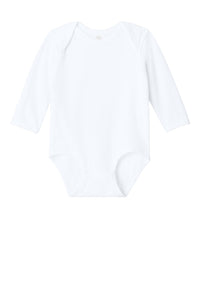 Rabbit Skins Infant Long Sleeve Jersey Bodysuit RS4421 - White