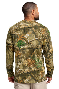 Russell Outdoors Realtree Long Sleeve Pocket Tee RU100LSP - Realtree Edge Back
