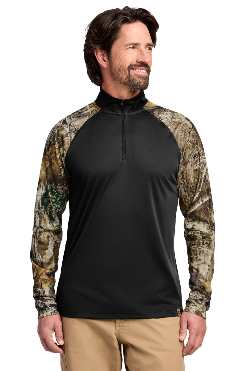 Russell Outdoors Realtree Colorblock Performance 1/4-Zip RU152