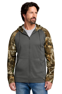 Russell Outdoors Realtree Performance Colorblock Full-Zip Hoodie RU452 - Magnet/ Realtree Edge