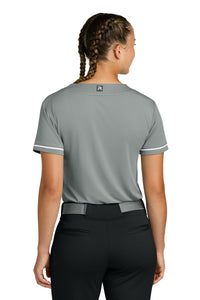 Richardson Women's Select 2-Button Softball Jersey RW7220 - Grey Back