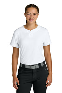 Richardson Women's Select 2-Button Softball Jersey RW7220 - White