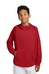 Richardson Youth Charge Performance Fleece Long Sleeve Hoodie RY7200LSH - Red
