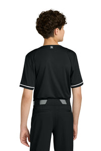 Richardson Youth Select 2-Button Baseball Jersey RY7910 - Black Back
