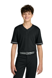 Richardson Youth Select 2-Button Baseball Jersey RY7910 - Black