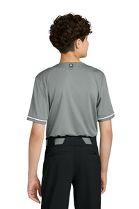 Richardson Youth Select 2-Button Baseball Jersey RY7910 - Grey Back