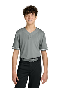 Richardson Youth Select 2-Button Baseball Jersey RY7910 - Grey
