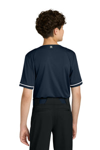 Richardson Youth Select 2-Button Baseball Jersey RY7910 - Navy Back
